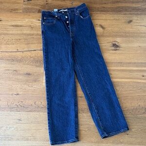 Levi’s Ribcage Ankle Straight Jean